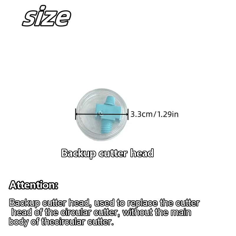 360° Adjustable Circle Cutter & Replacement Blade - Precision Scrapbooking Tool for Perfect Circular Paper Cuts