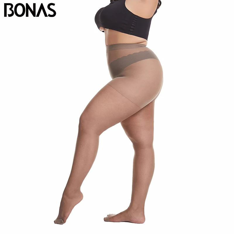 7pcs/lot 20D Tights Ultra-thin Women Plus Size Tights Large Size 120kg Pantyhose Sexy Super Elastic Queen Size Nylon Pantyhose