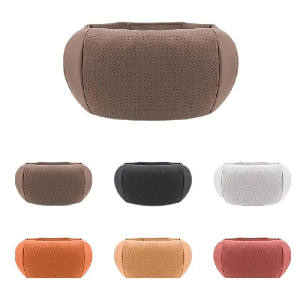 Universal Car Seat Headrest Neck Pillow, 3D Ergonomic Travel Neck Rest, Soft Fluffy Comfortable Neck Support, Protection