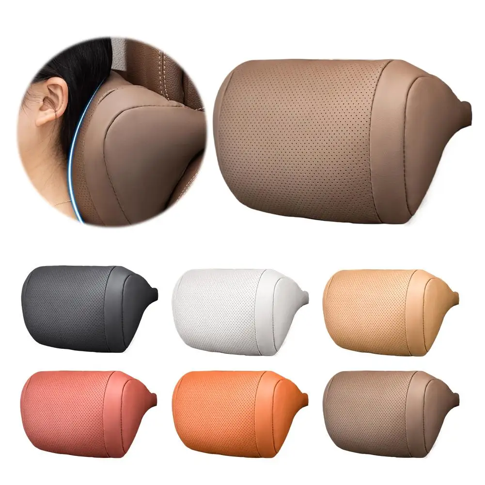 Universal Car Seat Headrest Neck Pillow, 3D Ergonomic Travel Neck Rest, Soft Fluffy Comfortable Neck Support, Protection