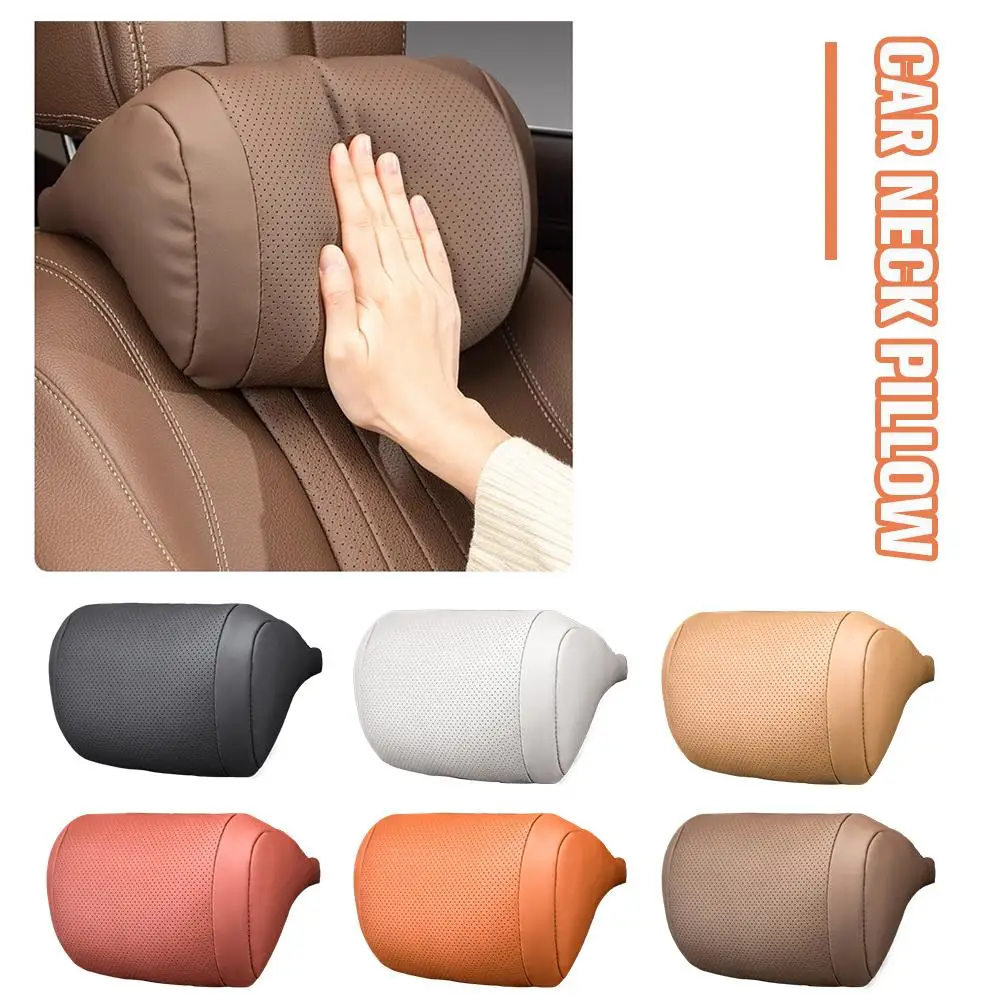 Universal Car Seat Headrest Neck Pillow, 3D Ergonomic Travel Neck Rest, Soft Fluffy Comfortable Neck Support, Protection