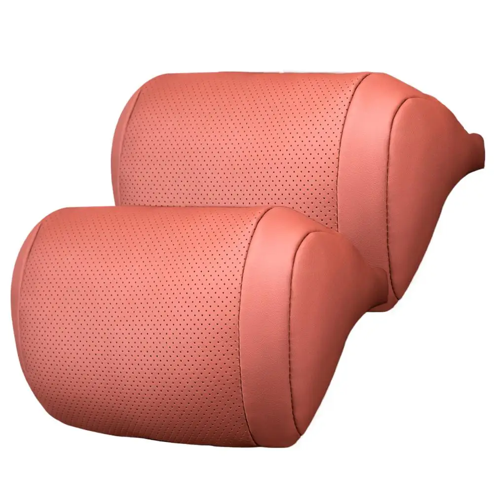 Universal Car Seat Headrest Neck Pillow, 3D Ergonomic Travel Neck Rest, Soft Fluffy Comfortable Neck Support, Protection