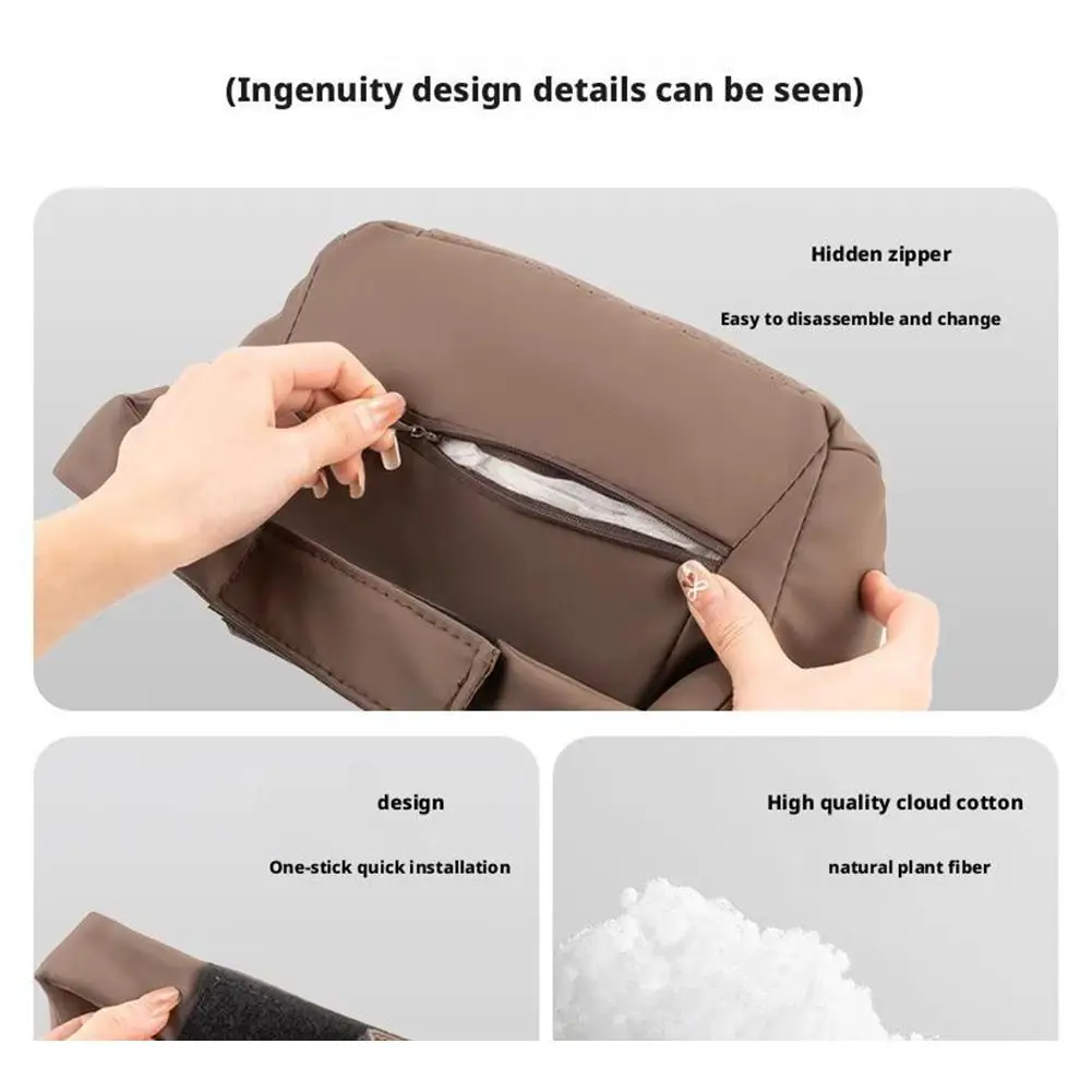 Universal Car Seat Headrest Neck Pillow, 3D Ergonomic Travel Neck Rest, Soft Fluffy Comfortable Neck Support, Protection