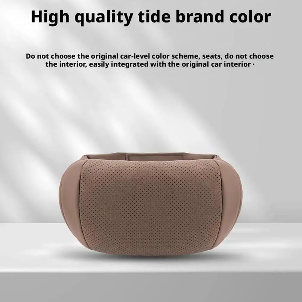 Universal Car Seat Headrest Neck Pillow, 3D Ergonomic Travel Neck Rest, Soft Fluffy Comfortable Neck Support, Protection