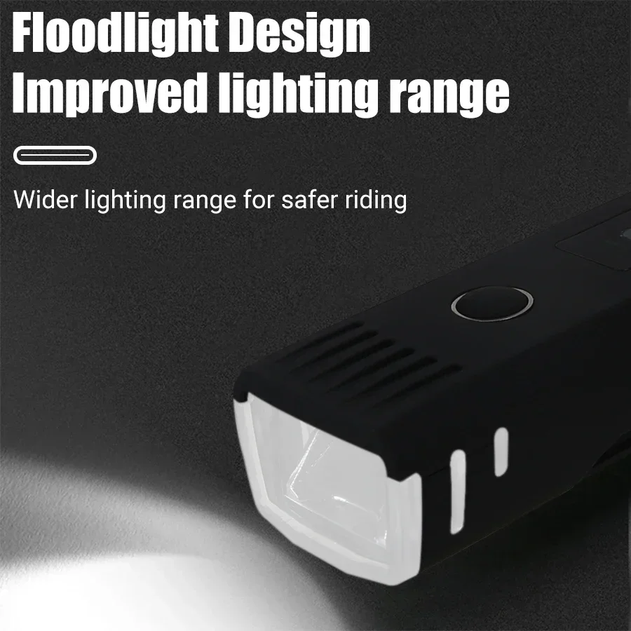 1000LM Bicycle Led Front Light LED USB Rechargeable Smart Sensor Rear Light Waterproof Bright Flashlight Safety Cycling Lights