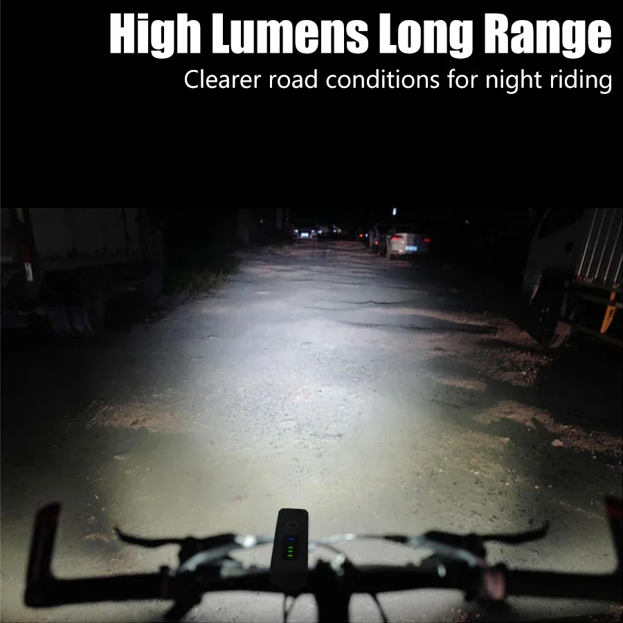 1000LM Bicycle Led Front Light LED USB Rechargeable Smart Sensor Rear Light Waterproof Bright Flashlight Safety Cycling Lights