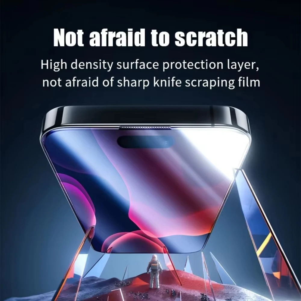5pcs HD Tempered Glass Screen Protectors for iPhone 17 16 Pro Max XR XS 15 14 11 12 13 Mini Scratch-Proof Dust-Free Installation