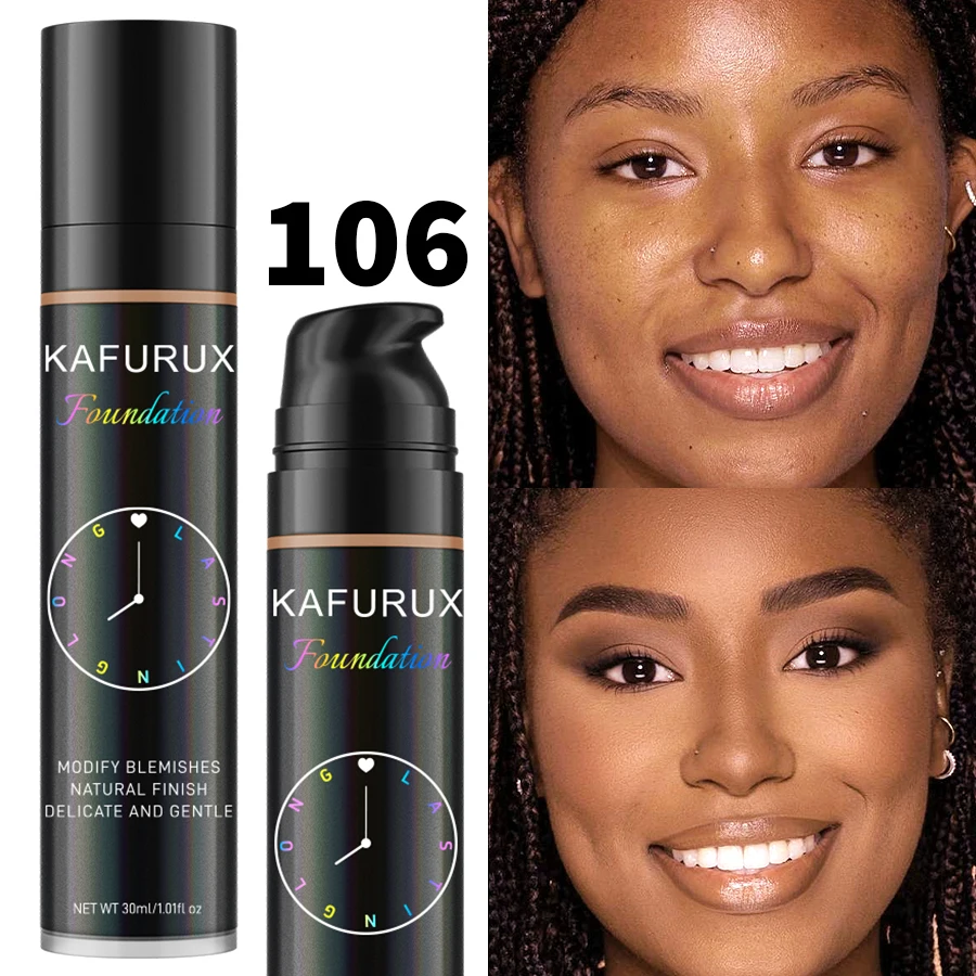 8 Colors Liquid Foundation Effective Concealer Waterproof Sweat-resistant Face Korean Makeup Profession Face Base Cosmetics Gift