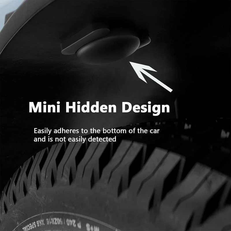 1/ 4Pack GPS Tracker Strong Magnetic Car Vehicle Tracking Anti-loss Positioning Device Car Locator work with Apple Find My APP