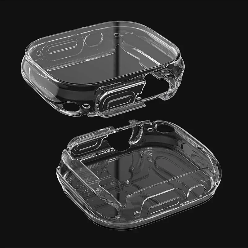 Soft TPU Screen Protector for Apple Watch 10 9 8 45mm 41mm 44mm 42mm 46mm 49mm Full Case Cover for IWatch Ultra 7 SE 6 5 4 3 2