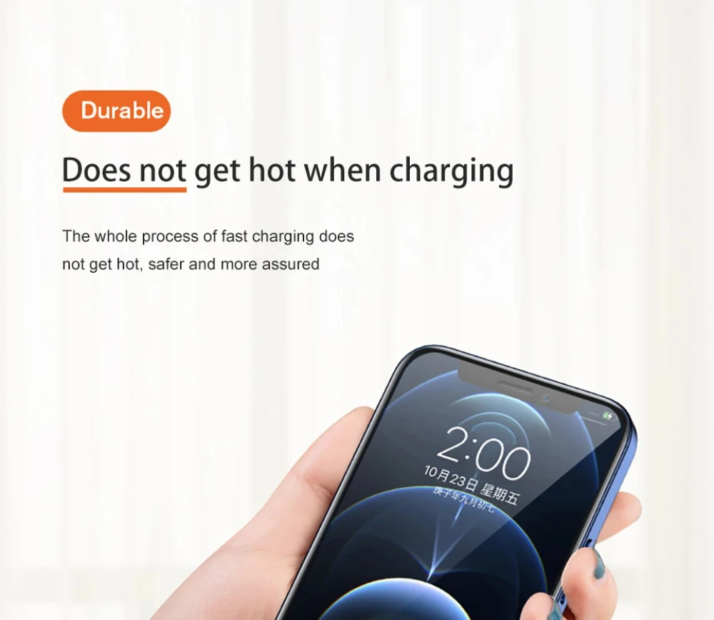 20W PD USB to Lighting USB C to Lighting Fast Charger Cable For Apple iPhone 14 13 12 11 Pro Max X XR Plus iPad Data Sync Line