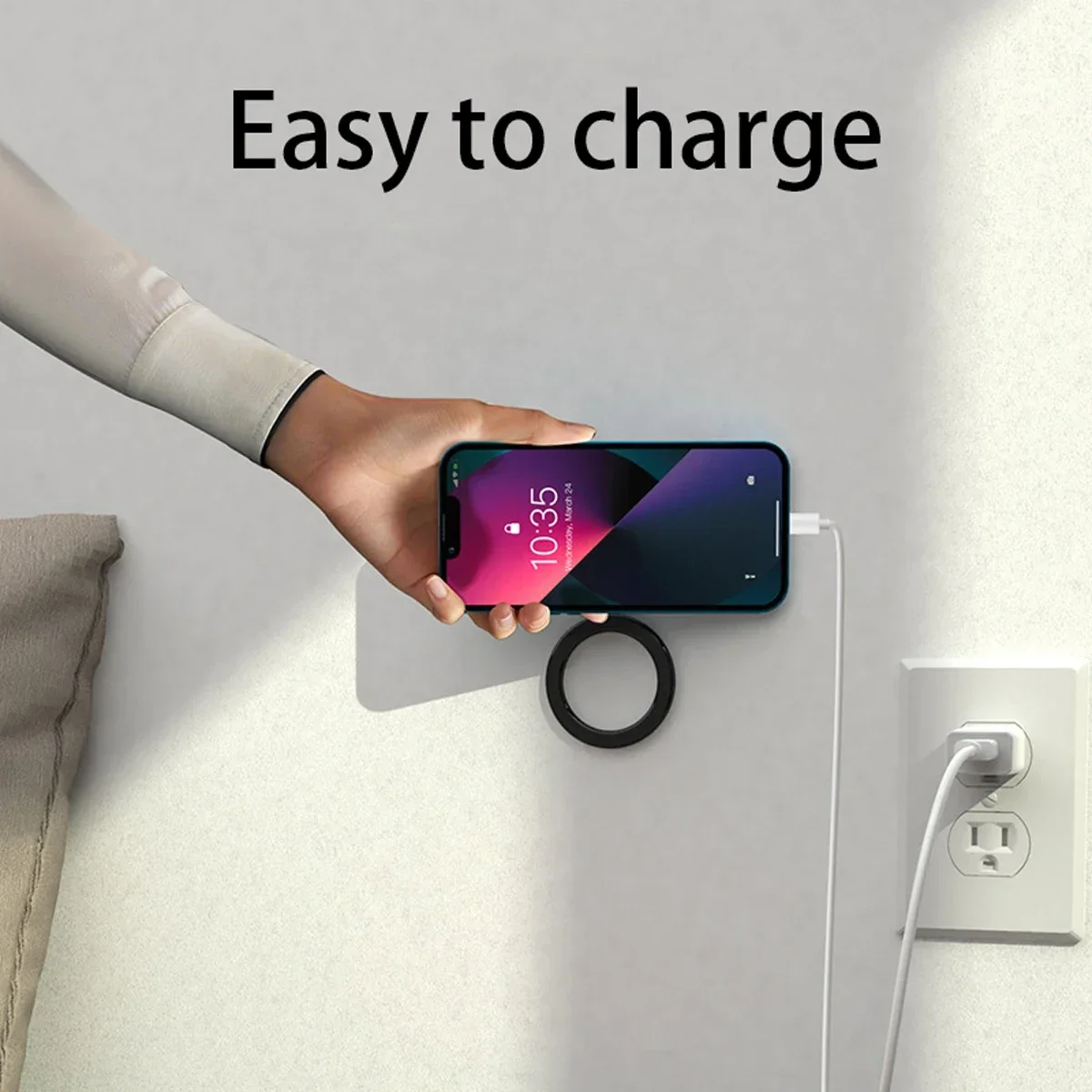 Universal Strong Magnet Phone Stand Holder for Magsafe iPhone 12/13/14/15/16/17 iPad Car Wall Use Ring Holder Tablet Stand