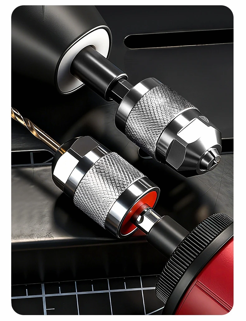 Drill Chuck Keyless Screwdriver Impact Driver Adaptor Electric Micro Motor Clamp Mini Chuck Fixture Hex Shank Drill Bits Adapter
