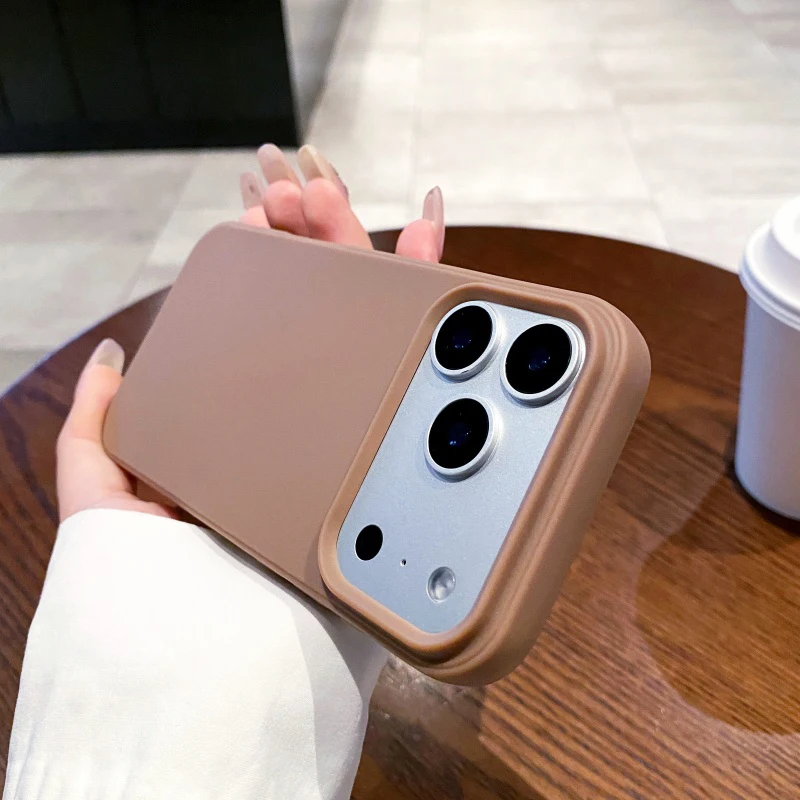 Luxury Candy Color Silicone Soft Case For iPhone 17 Air 16 16E 15 14 Pro Max Plus Matte Thin TPU Cover For iPhone17ProMax 17Pro