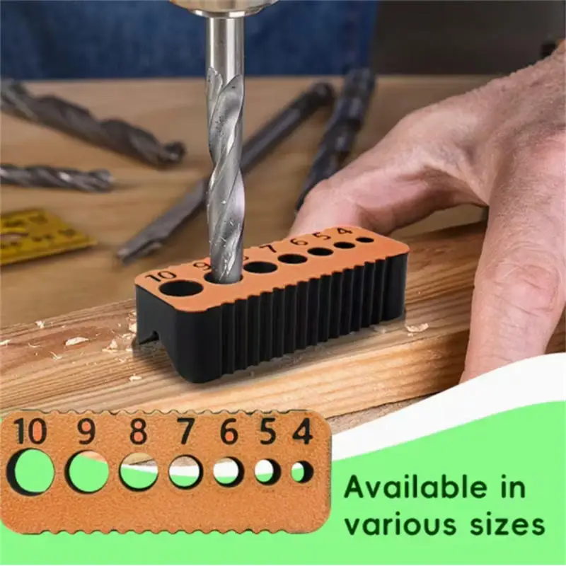 Drill Guide For 4/5/6/7/8/9/10mm Holes Drill Bit DIY Drill Jig Block Joints Tool Multifunctional Precision Accessory