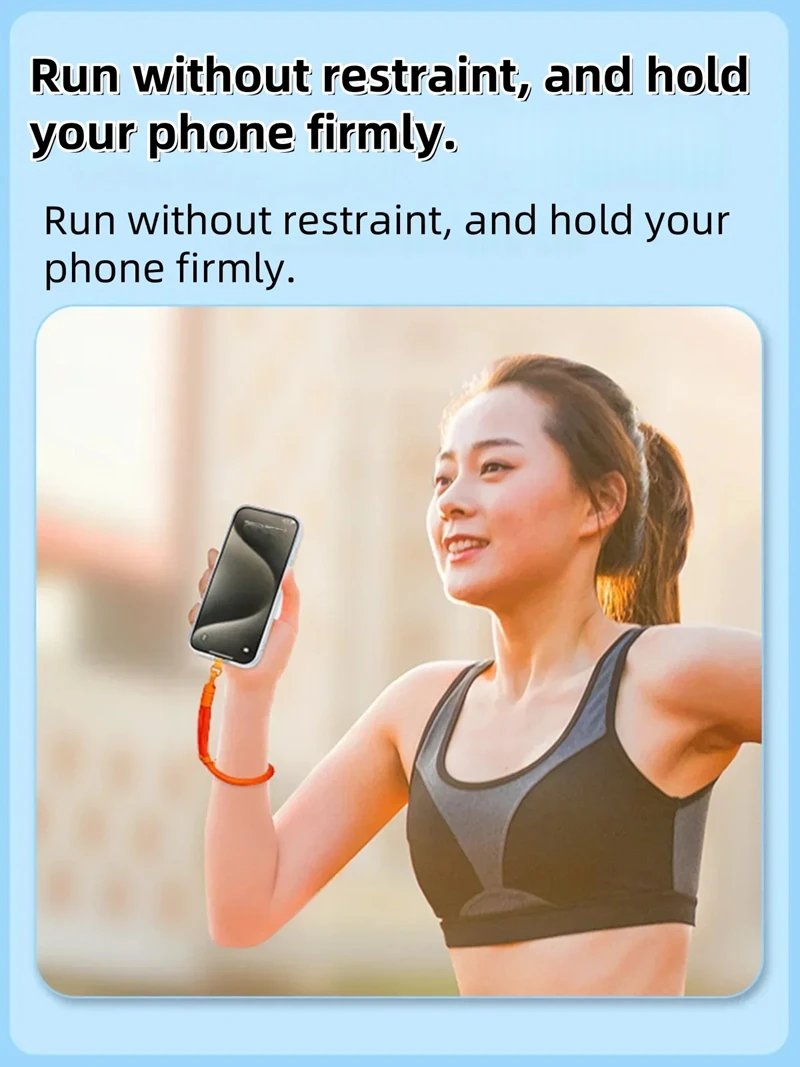 Universal Phone Lanyard with Clip Upgraded Anti-Drop 360° Rotation Adjustable Neck/Crossbody Strap for All Phone Cases