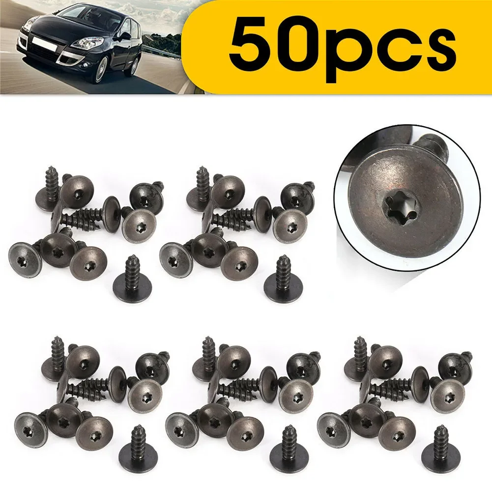 10-50pcs N90974701 Engine Cover Undertray Splashguard Wheel Arch Torx Screw Fastener Clips Universal for Volkswagen B5 Audi Q5