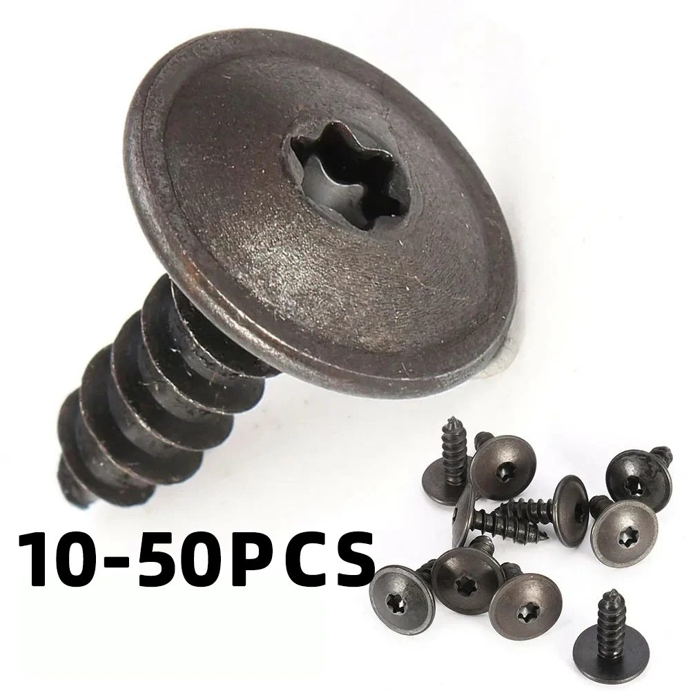 10-50pcs N90974701 Engine Cover Undertray Splashguard Wheel Arch Torx Screw Fastener Clips Universal for Volkswagen B5 Audi Q5