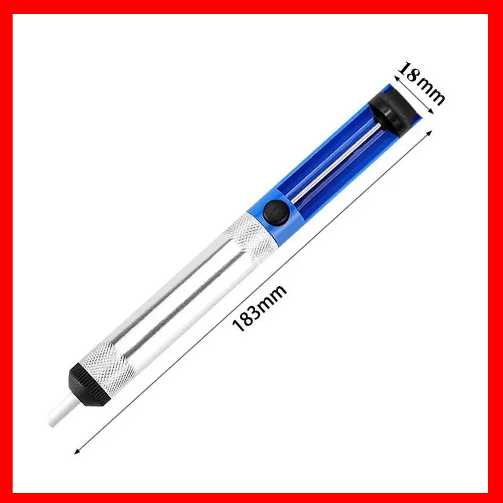 Aluminum Metal Desoldering Pump Suction Tin Gun Soldering Sucker Pen Removal Vacuum Desoldering Pump Tool