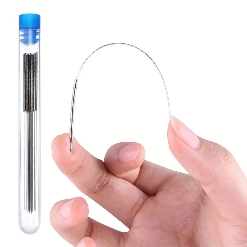 10Pcs Car Windscreen Jet Nozzle Washer Tool Stainless Steel Wiper Nozzle Cleaning Kit For 3D Printer Jets,Gas Stoves,Shower Head