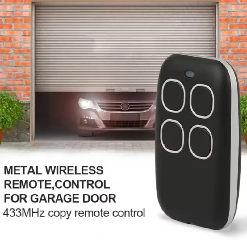 Multi-frequency 280MHz-868MHz Copier Transmitter Compatible with TOP432NA, TOP432EV, TOP432EE Garage Door Remote Manual Button
