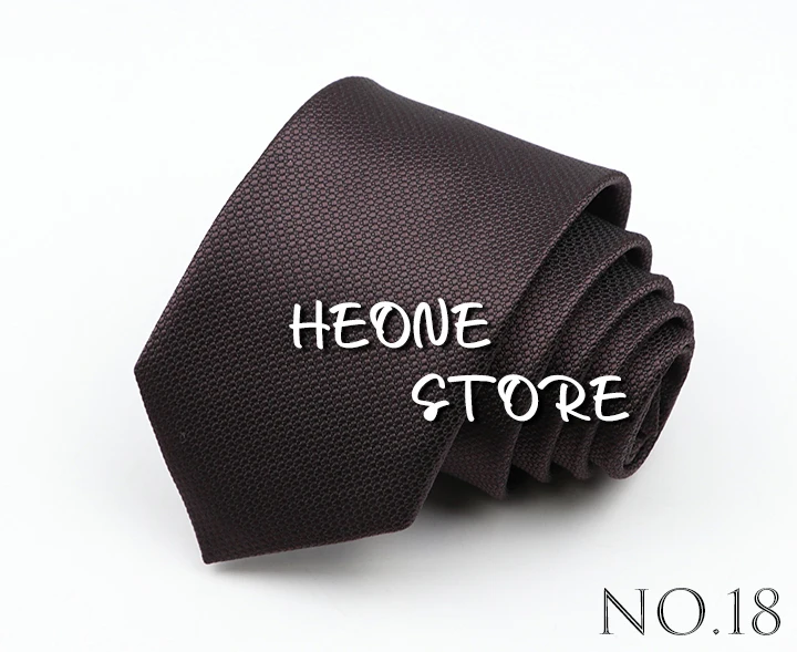 Fashion 6cm Narrow Polyester Necktie For Men Business Meeting Formal Jacquard Striped Plaid Skinny Tie Daily Wear Cravat Gift