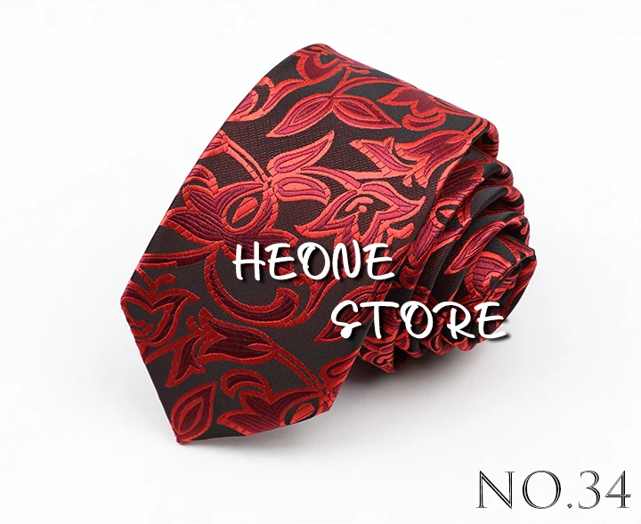 Fashion 6cm Narrow Polyester Necktie For Men Business Meeting Formal Jacquard Striped Plaid Skinny Tie Daily Wear Cravat Gift