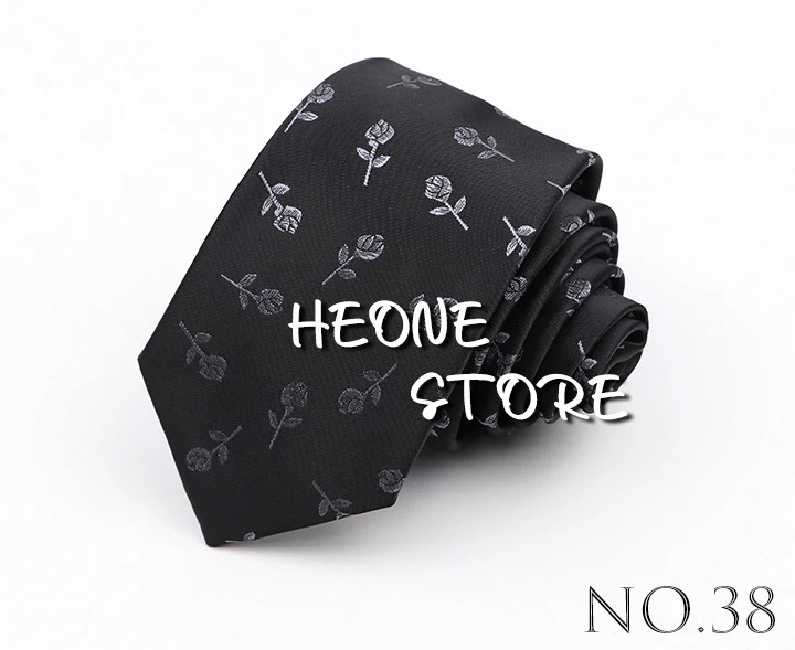 Fashion 6cm Narrow Polyester Necktie For Men Business Meeting Formal Jacquard Striped Plaid Skinny Tie Daily Wear Cravat Gift