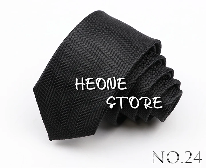 Fashion 6cm Narrow Polyester Necktie For Men Business Meeting Formal Jacquard Striped Plaid Skinny Tie Daily Wear Cravat Gift