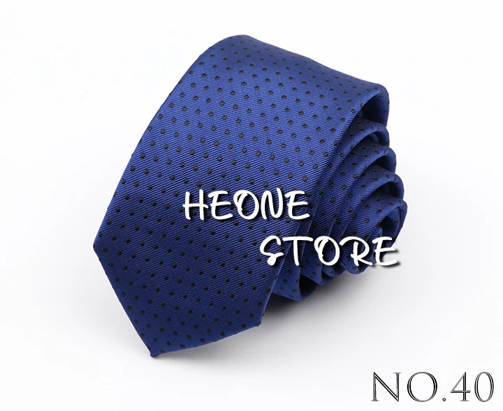 Fashion 6cm Narrow Polyester Necktie For Men Business Meeting Formal Jacquard Striped Plaid Skinny Tie Daily Wear Cravat Gift