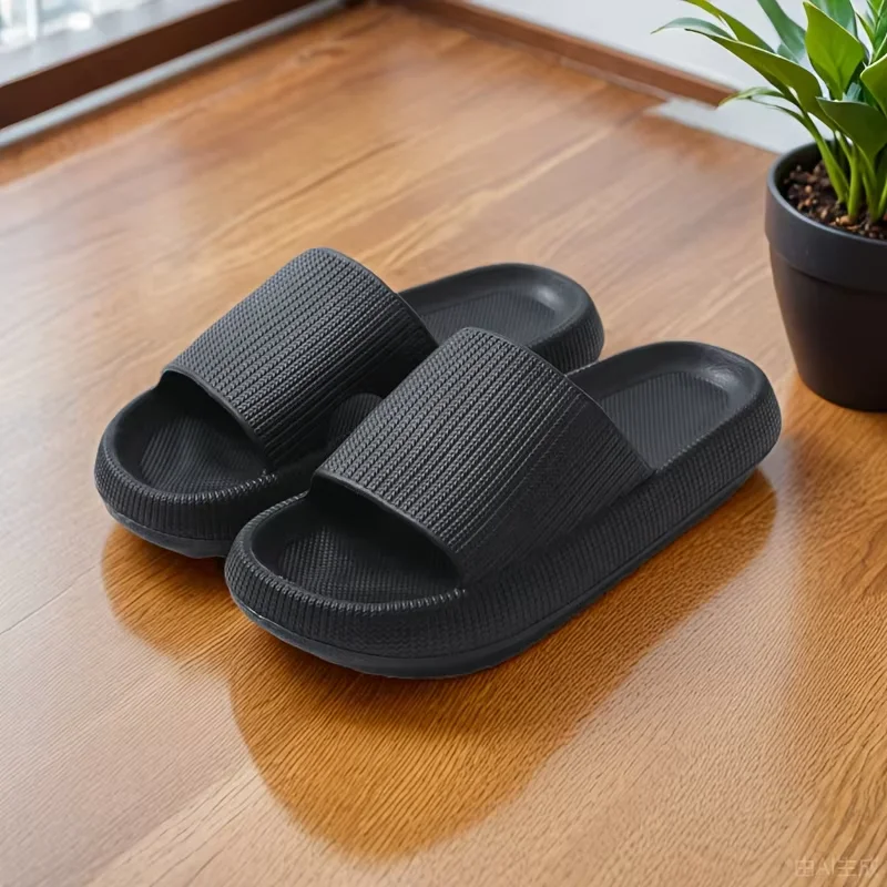 Men's Slippers EVA Soft Thick Soled Summer Fashion Slippers & Women's Slides Beach Sandals