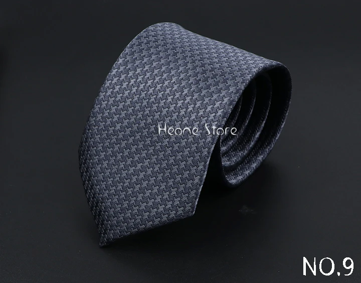 New Dot Striped Men's Tie Fashion Classic Soft Neckties Blue Black Red Pink Jacquard Woven Polyester Cravat Daily Wear Accessory