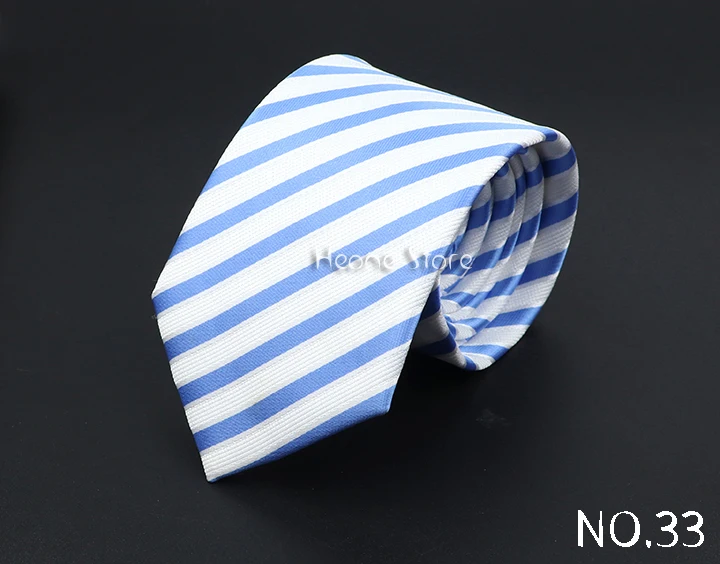 New Dot Striped Men's Tie Fashion Classic Soft Neckties Blue Black Red Pink Jacquard Woven Polyester Cravat Daily Wear Accessory