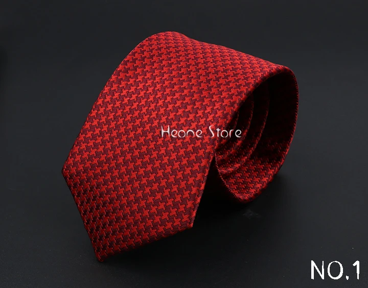 New Dot Striped Men's Tie Fashion Classic Soft Neckties Blue Black Red Pink Jacquard Woven Polyester Cravat Daily Wear Accessory