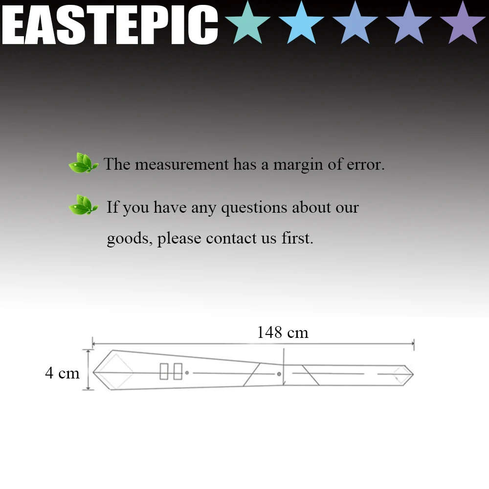 EASTEPIC 4 Cm Casual Neckties Solid Twill Ties for Women in Lounge Suits Classic Men's Accessory Wedding Necktie Social Occasion