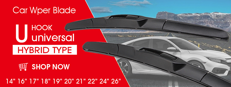 2pcs High Quality Boneless Frameless Rubber Car Wiper Blade Refill Strips Windscreen 6mm 26"28"30"32" Windshield Car Accessories