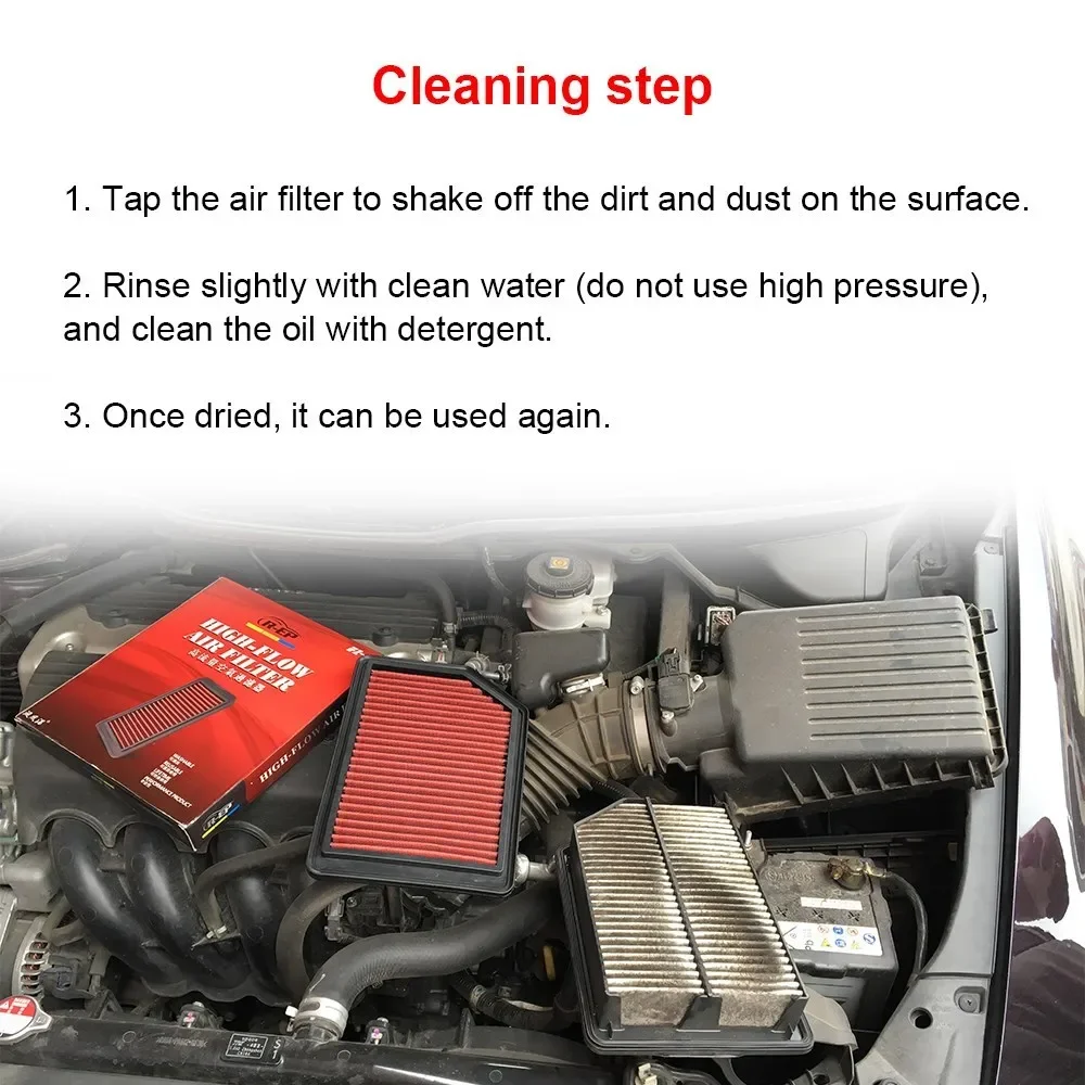 R-EP Replacemet Air Filter Fit for Audi A3 Q2 S3 TT Seat Ibiza Leon Skoda Octavia Volkswagen Golf VII Polo Tiguan Touran Passat