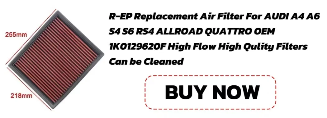 R-EP Replacemet Air Filter Fit for Audi A3 Q2 S3 TT Seat Ibiza Leon Skoda Octavia Volkswagen Golf VII Polo Tiguan Touran Passat