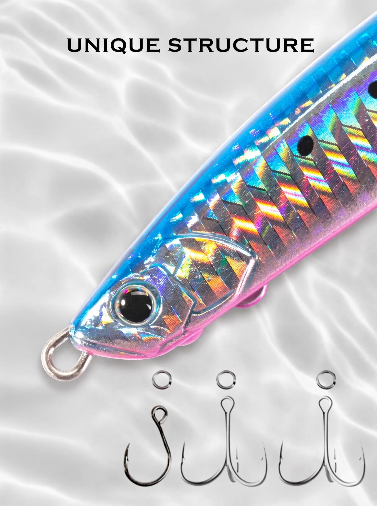 Hunthouse Heavy Pencil Fishing Lures 125mm/40g 175mm/50g Sinking Baits Long Casting For Tuna SeaBass Perch Fish Tackle