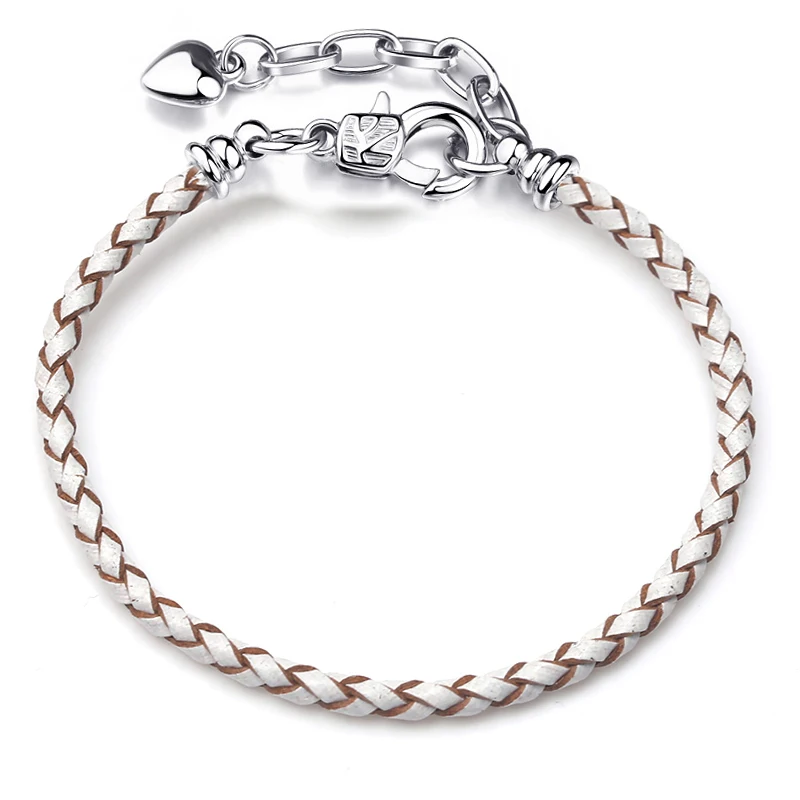 BAOPON Dropshipping High Quality 9 Colors Leather Chain Charm Bracelets with DIY Fine Bracelet for Women Girls Jewelry Gift