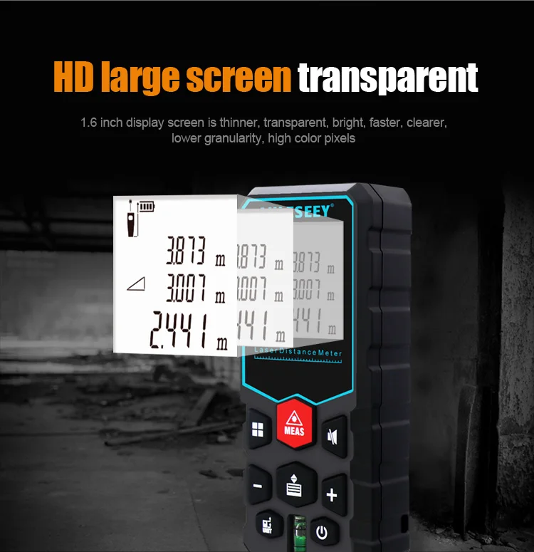 Mileseey X5 Laser Tape Measure Laser Profesional Laser Distance Meter Trena Rangefinder Laser Metro Laser Range Finder