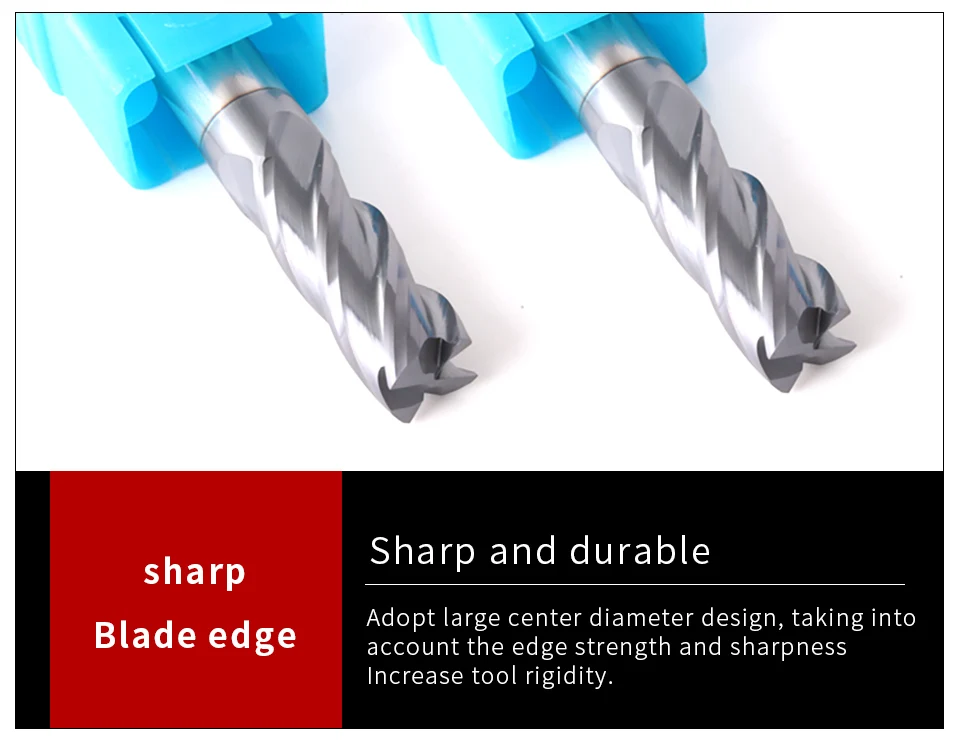 ZGT Endmill Alloy Carbide Tungsten Steel Milling Cutter End Mill HRC50 4 Flute 4mm 6mm 8mm 10mm 12mm 14mm 16mm Metal Cutter Tool