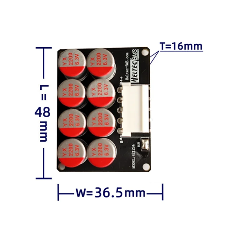 5A 5.5A Active Equalizer Balancer Lifepo4 / Lipo/ LTO Battery Energy Equalization Capacitor 3S 4S 5S 6S 7S 8S 14S 16S 20S 24S