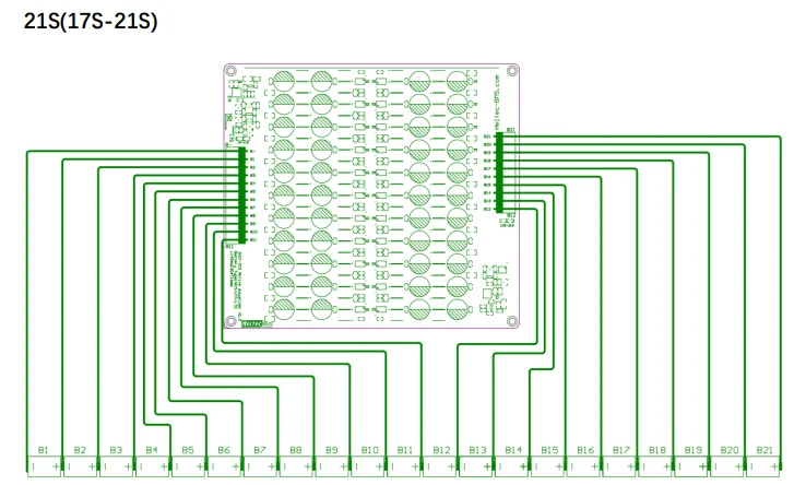 5A 5.5A Active Equalizer Balancer Lifepo4 / Lipo/ LTO Battery Energy Equalization Capacitor 3S 4S 5S 6S 7S 8S 14S 16S 20S 24S