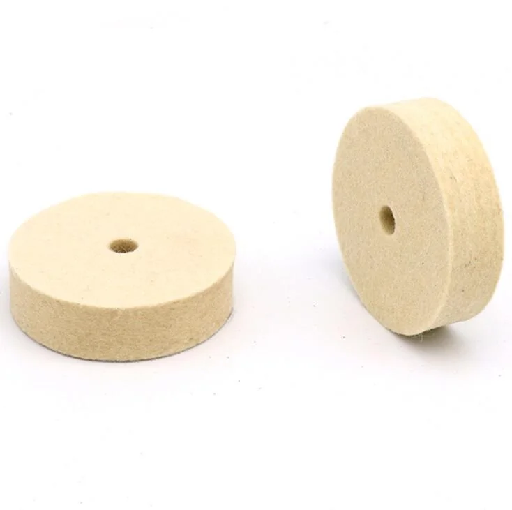 3 Inch 75mm Drill Grinding Wheel Buffing Wheel Felt Wool Polishing Pad Abrasive Disc Grinder Tool Polishing Machine Accessories