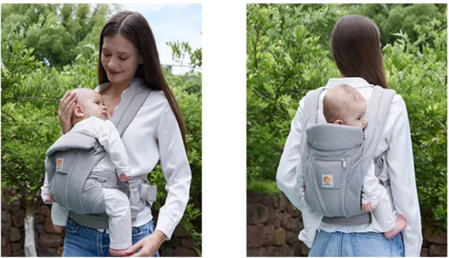 Baby Carrier Cotton Ergonomic Backpacks Holder Shoulder Waist Belt Sling Toddler Outdoor Holding Front and Back Universal