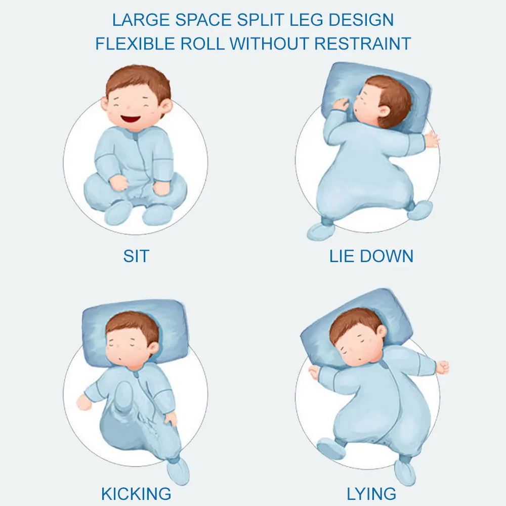 2025 Baby Cartoon Split-legged Sleepsacks With Detachable Sleeves For Boys Girls Children's Sleeping Bag Autumn And Winter