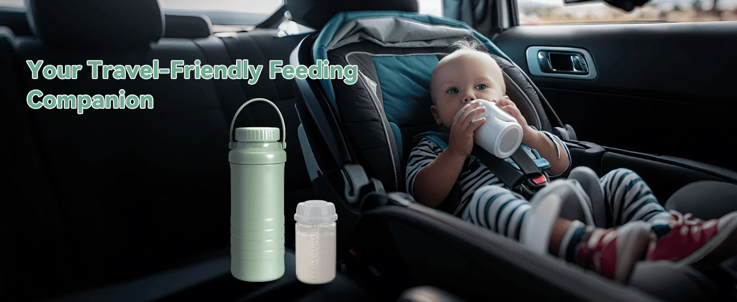 Portable Breast Milk Cooler Bottle Breastmilk Chiller for Travel Cooling Keeps Milk Fresh for Breastfeeding Breastmilk Storage