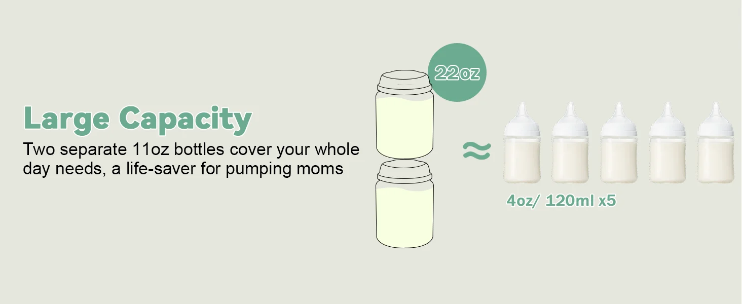 Portable Breast Milk Cooler Bottle Breastmilk Chiller for Travel Cooling Keeps Milk Fresh for Breastfeeding Breastmilk Storage