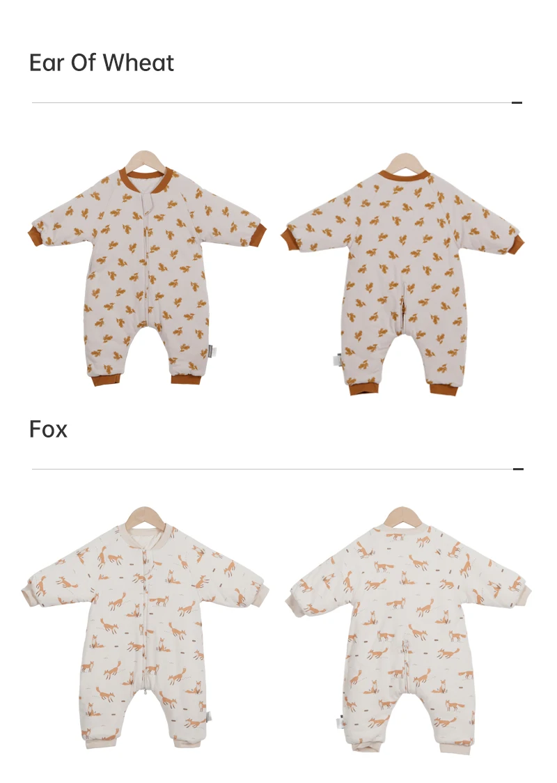 Baby Sleeping Bag Dinosaur Sleep Sack 2.5Tog Winter Warm Kids Play Suits In Room Sleepwear Sleeping Bag For Children 1-4Years